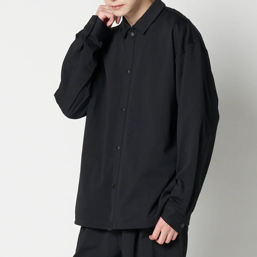 【MOONRAKERS】MOON-TECH®シャツブルゾン（collaboration with WWS）BLACK